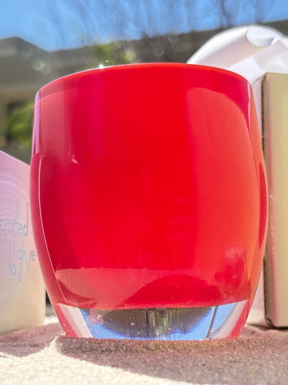 Glassybaby Gift Box Set - Vibrant Red